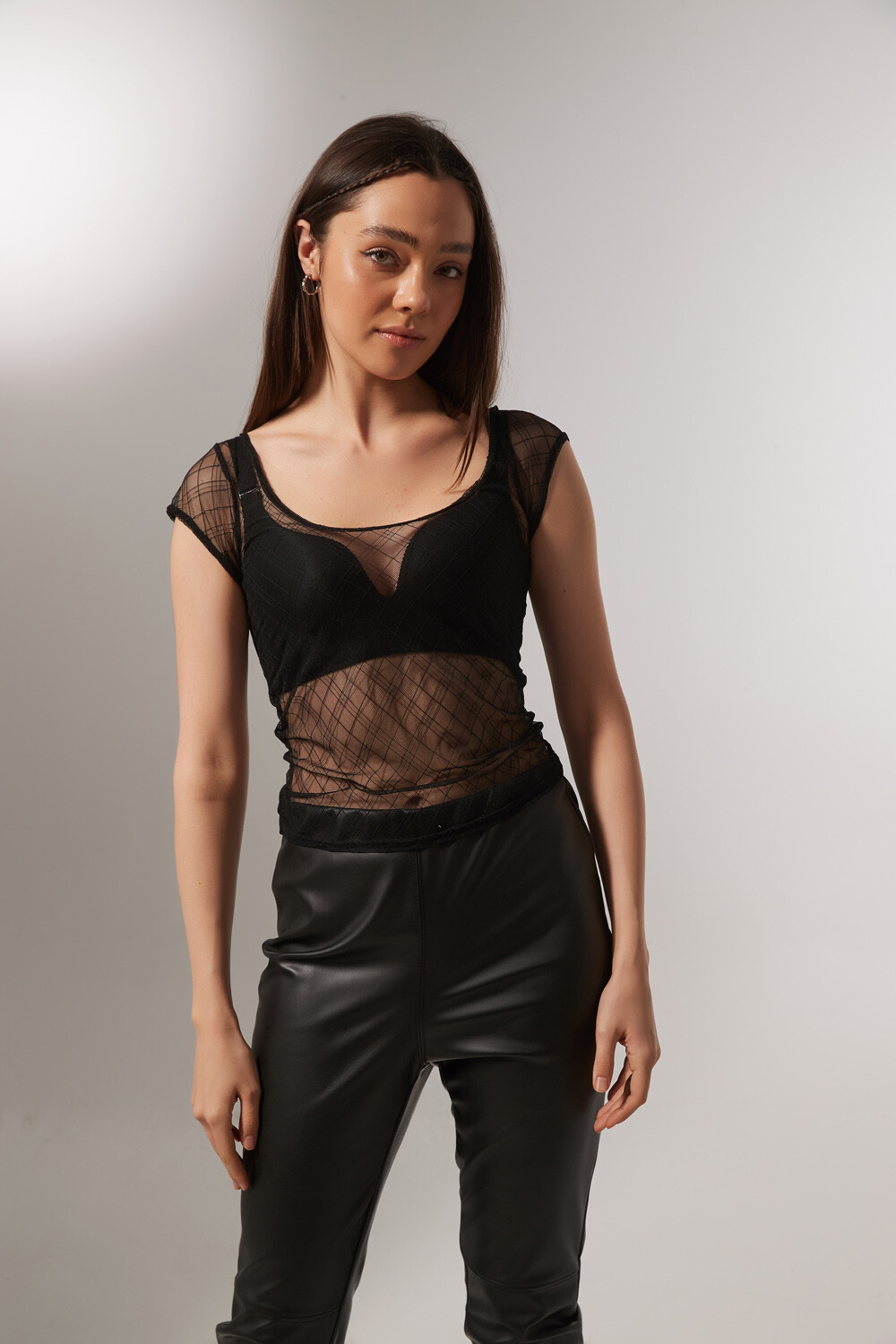 Musculosa Kalfa Negro