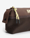 Porta Cosméticos Nylon Porta Cosméticos Rue Du Voyage - Marron Chocolate