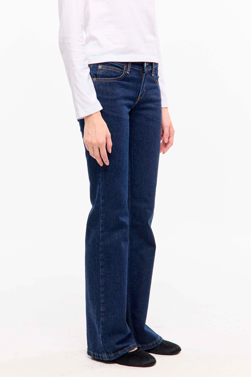 LOW BOOTCUT BLUE Azul