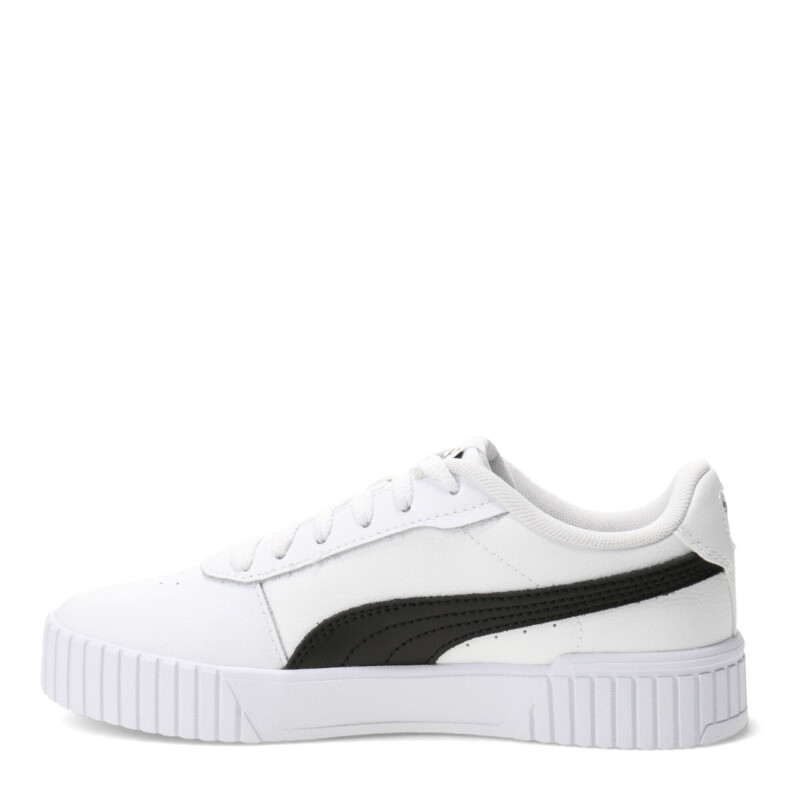 Championes de Mujer Puma Carina 2.0 Wns Blanco - Negro - Plateado