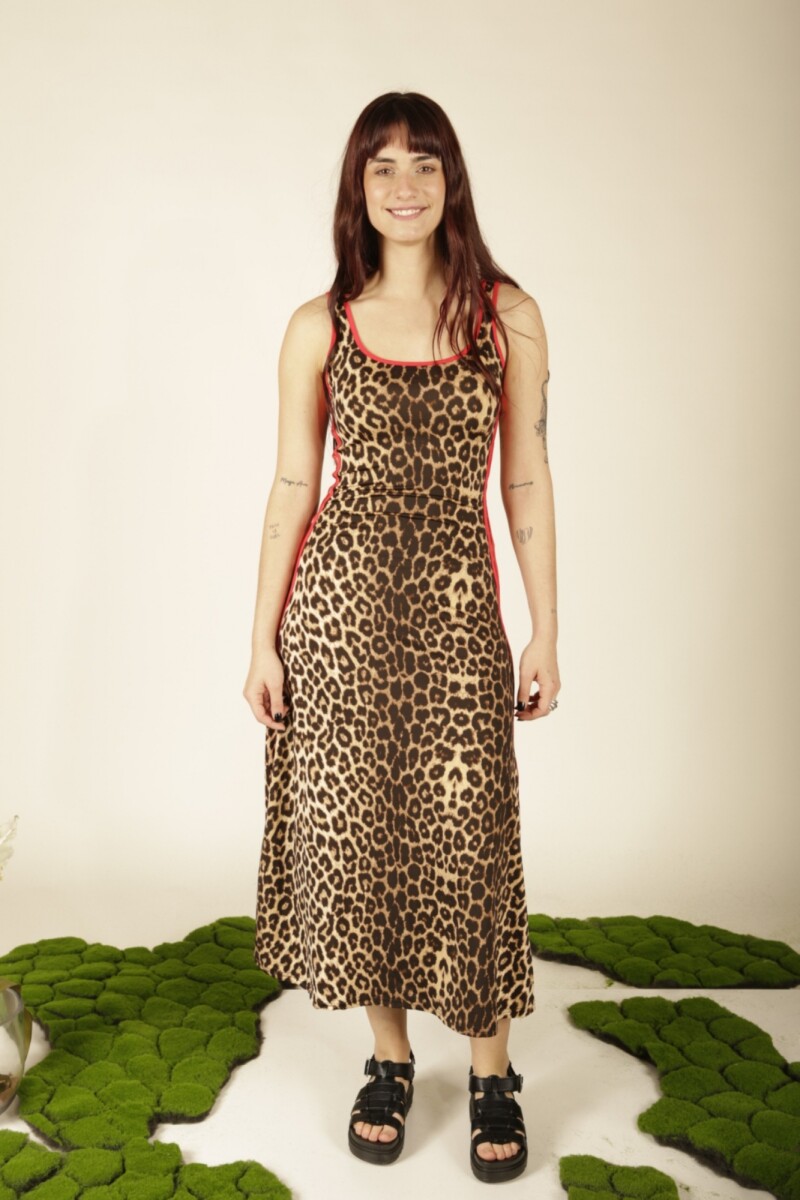 Vestido Sienna - Leopardo 