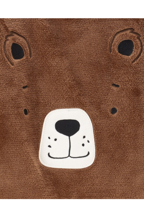 Pijama dos piezas de micropolar, diseño osos Sin color