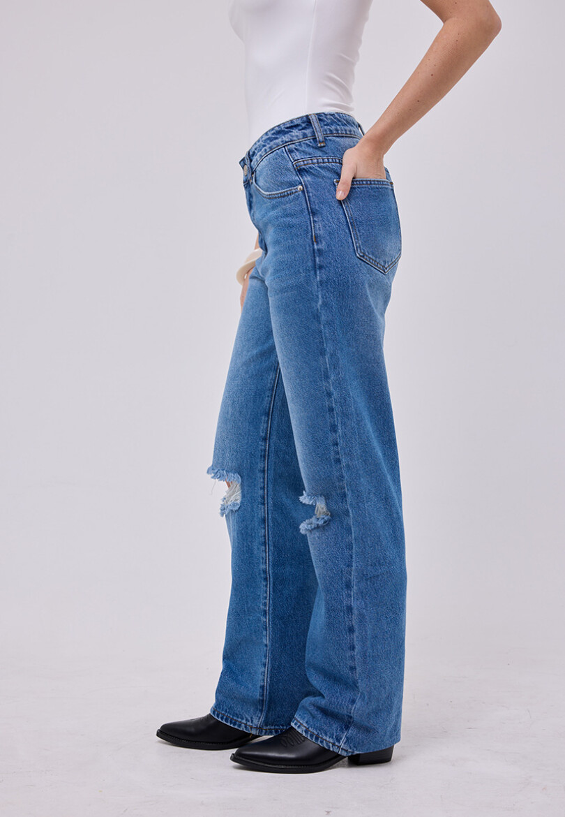Jean Pulso Denim Oscuro