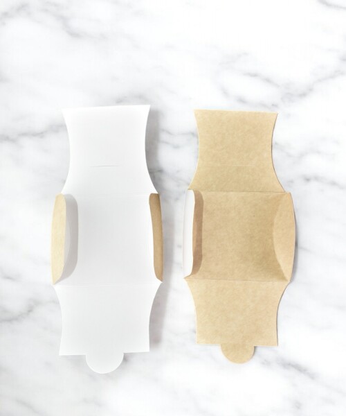 Estuche pillow eco 7x8 cm REVERSIBLE BLANCO MADERA