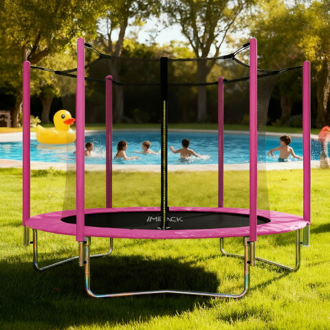 Cama Elastica 2.44 M Trampolin Saltarin Niños Adultos Grande Con Red Proteccion Imback Cama Elastica 2.44 M Trampolin Saltarin Niños Adultos Grande Con Red Proteccion Imback