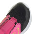 Championes de Niños Adidas Tensaur Comfort Negro - Rosado - Amarillo Lima