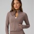 Casaca Perfect Storm Cropped Train Jacket Mujer Desert Shadows