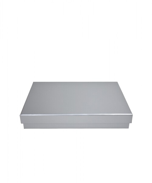 Caja Rigida 27,5 x 37,5 x 7,5 PLATA