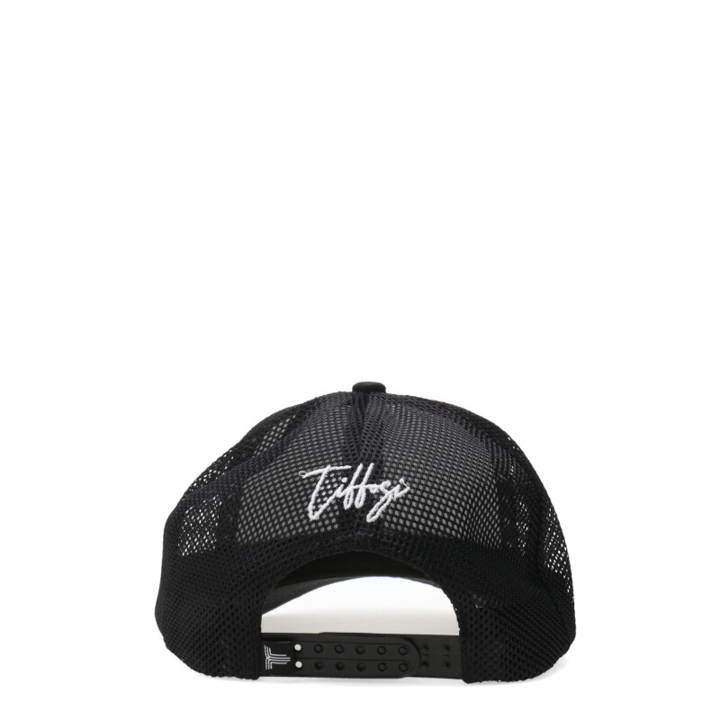 Gorra Tiffosi Square Negro - Blanco