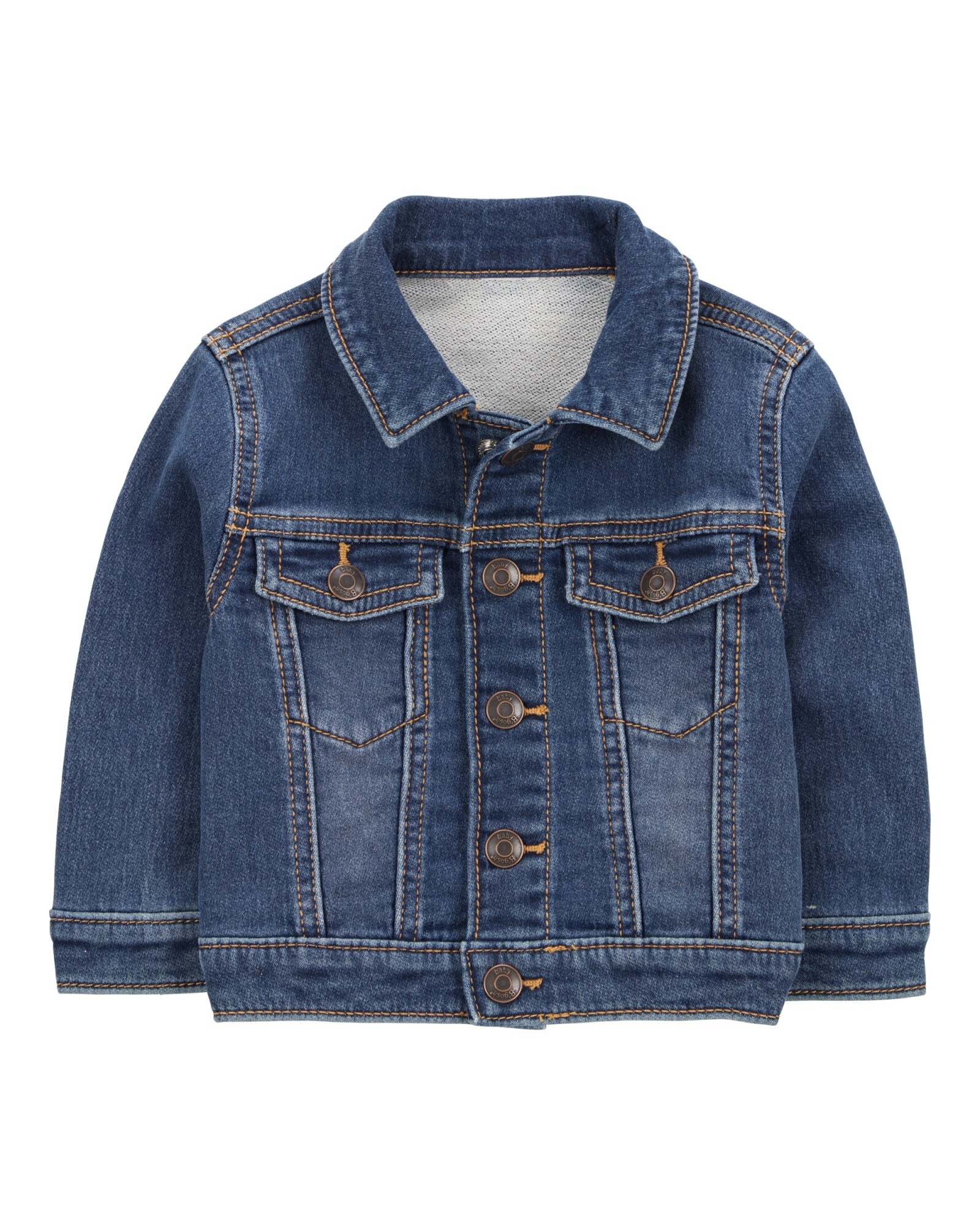Campera jean clásica Sin color