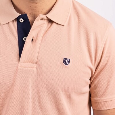 Remera Piqué Rosa