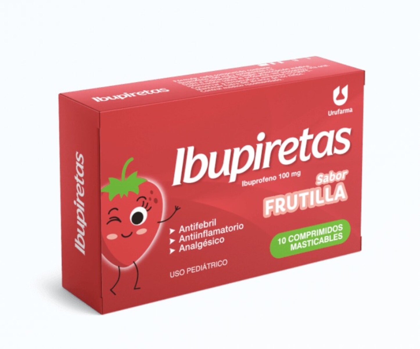 Ibupiretas Masticable 10 Comprimidos 