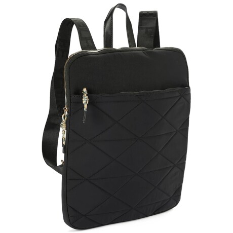 Mochila Canva Pepper Slim capitoneada porta Notebook Negra