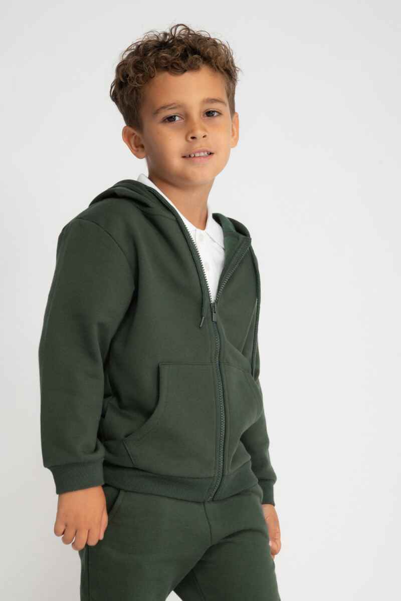 Campera deportiva Verde