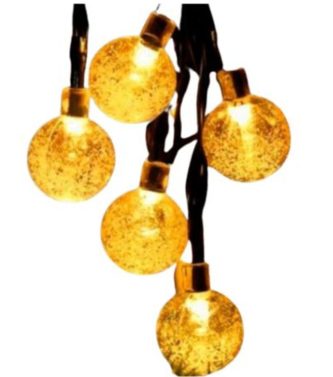 GUIRNALDA 5M C/ 10 LAMPARAS 3000K 