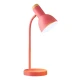 Lampara De Escritorio Portatil Nordica Con Madera Vintage Rosa