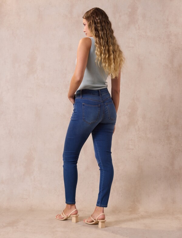 Jean Skinny Seamless JEAN OSCURO