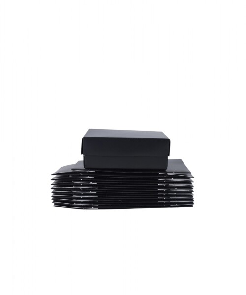 Pack x 20 unid - caja 03 8x12x4,5 cm eco NEGRO