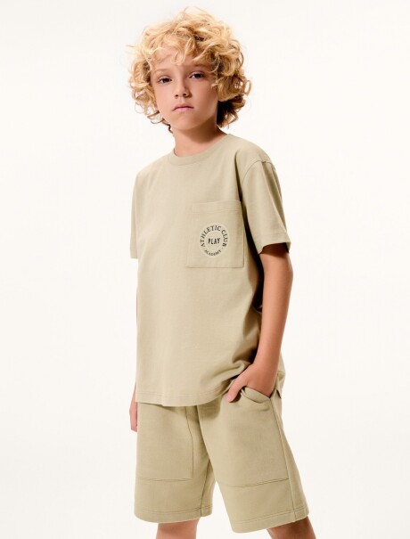 CONJUNTO DE FORRO POLAR ESTAMPADO INFANTIL VERDE