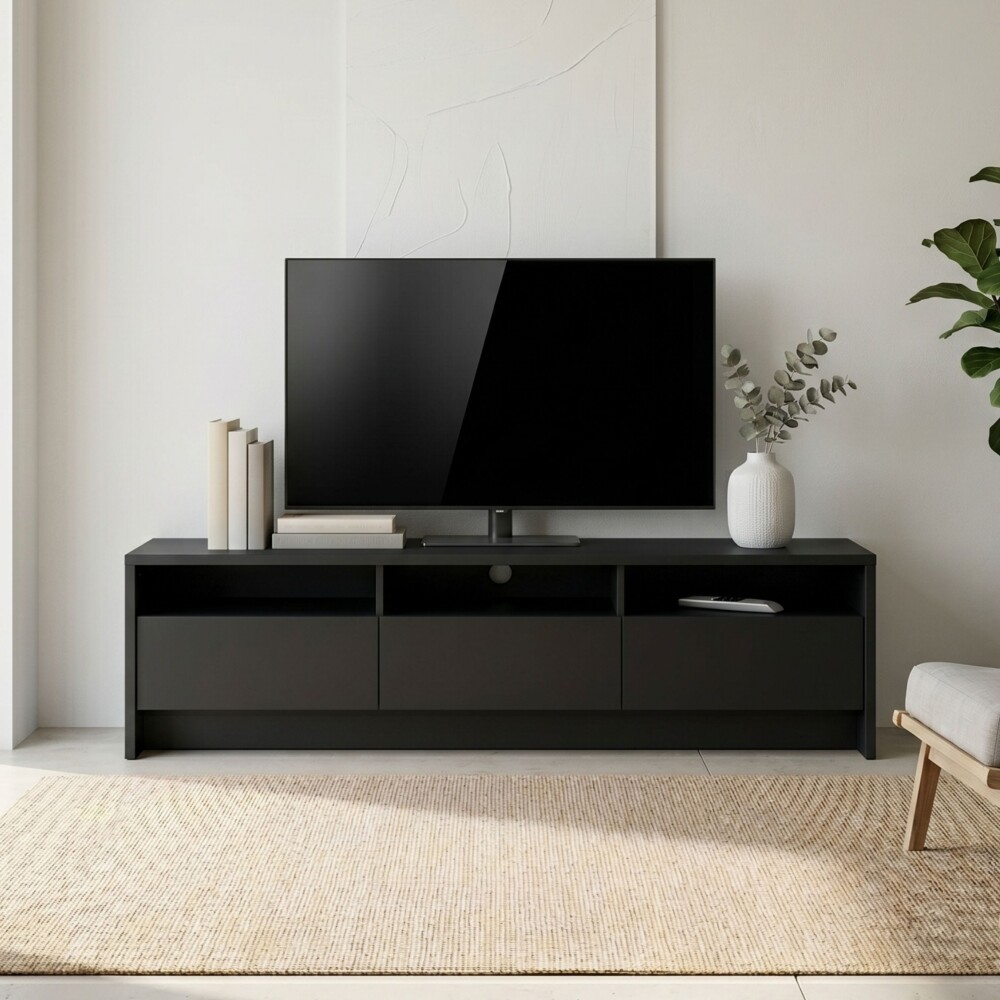 Rack de Tv 184 - Aspen Negro