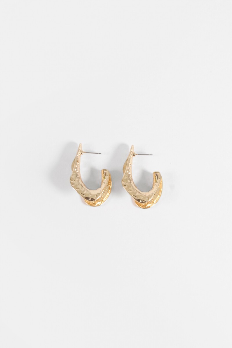 Aros texture huecos dorado
