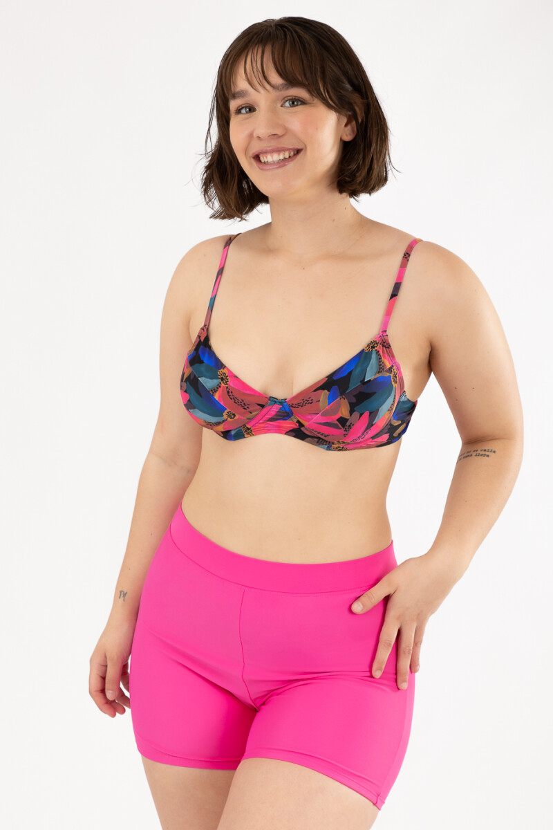 New short speed liso Full fucsia