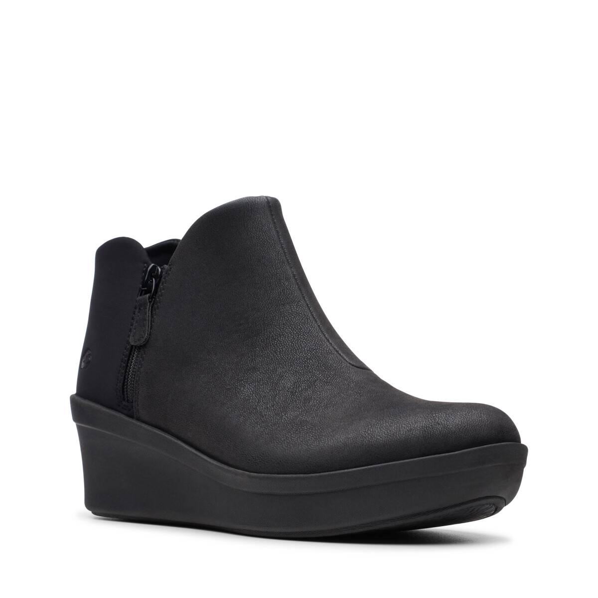 Bota de Mujer Clarks Step Rose Up - Negro 