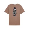 PUMA GRAPHICS TEE Dark Coral