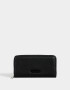 Ficheros Clasico Billetera Fichero Rectangular - Negro