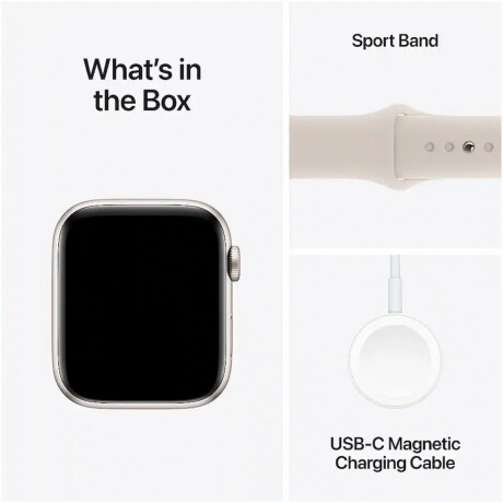Reloj APPLE Watch SE MRE53LL/A (2nd GEN) 44MM GPS BT Sport Band - Starlight Reloj APPLE Watch SE MRE53LL/A (2nd GEN) 44MM GPS BT Sport Band - Starlight