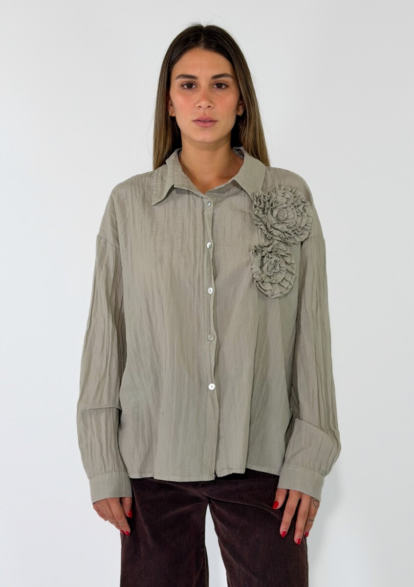 CAMISA CORCEGA - BEIGE 
