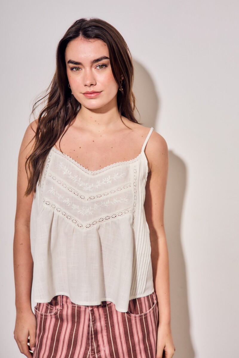 Blusa Off White