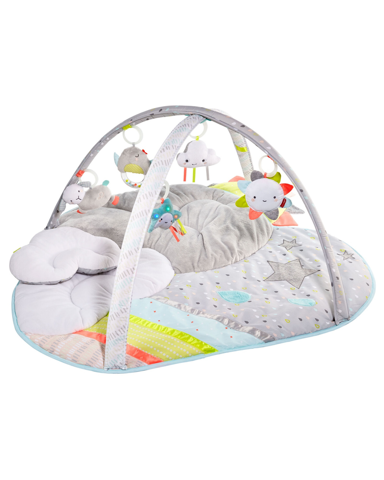Gimnasio infantil, diseño nube plateada Gimnasio infantil, diseño nube plateada