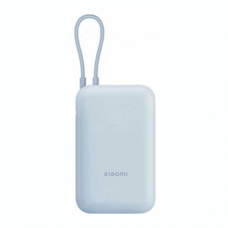 XIAOMI POWER BANK 10000MAH INTEGRATED CABLE Cargador Portátil XIAOMI Power Bank 10000 mAh 22,5W Cable Integrado - Ice Blue