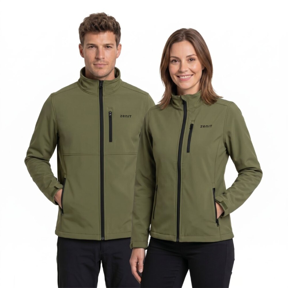 Campera Softshell Verde - Zenit Campera Softshell Verde - Zenit
