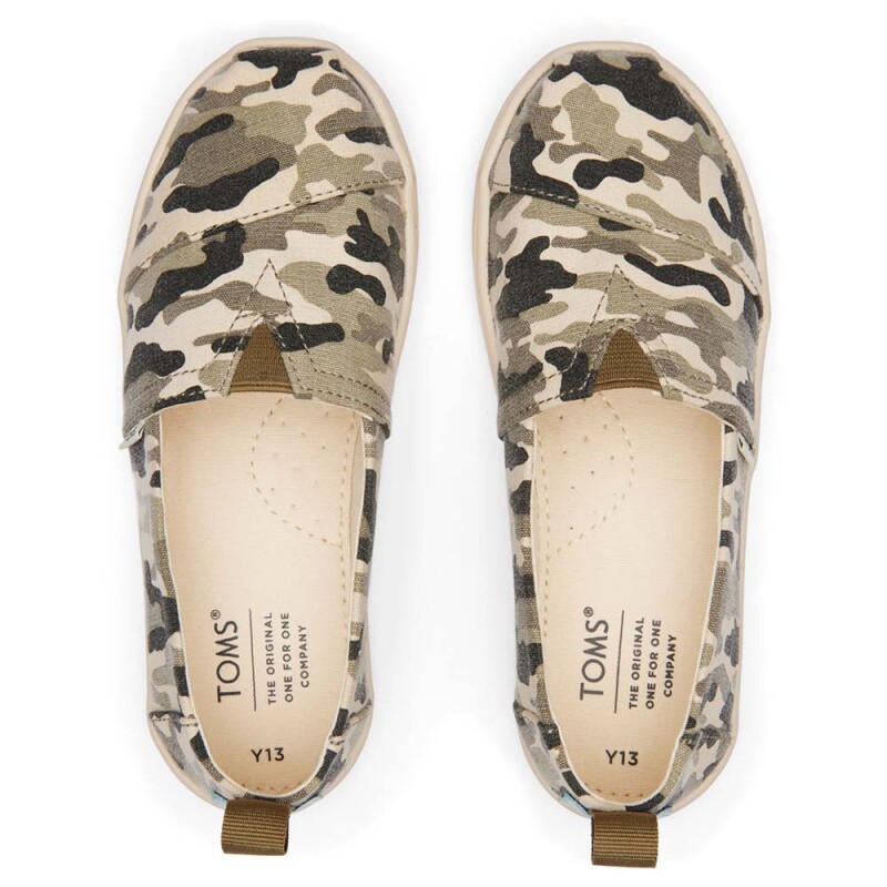 Youth Alpargata Dirty Camo - Niños Olive
