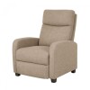 Butaca 1 Cuerpo Tela Repelente al Agua Living - Barrel Beige
