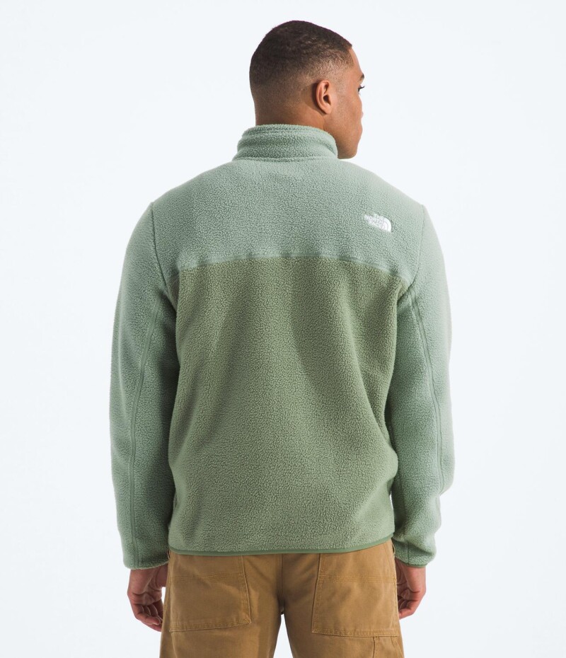 campera Polar Yumiori Full-Zip Bark Mist/slate Moss/fi