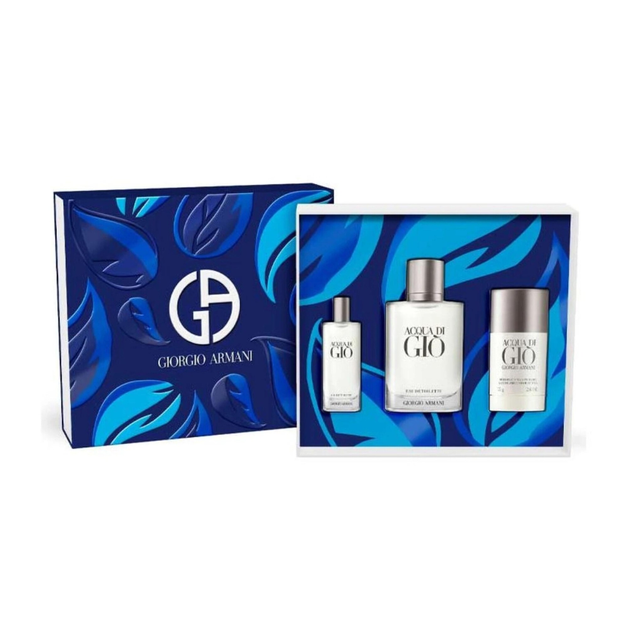 Set Perfume Giorgio Armani Acqua Di Gio 100ML Desodorante Universo Binario