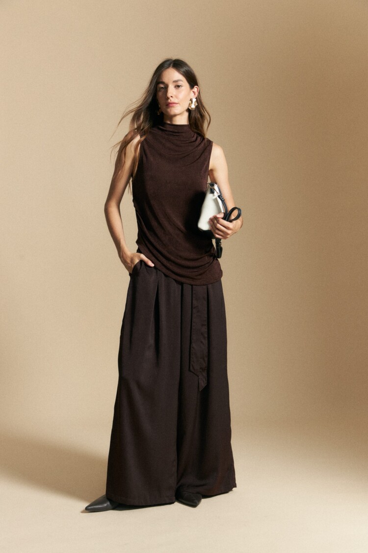 TOP MANDIE Chocolate