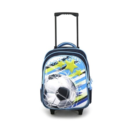 Mochila Carrito Trendy Estampa 3D FUTBOL