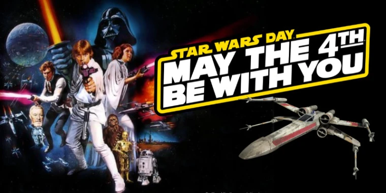 Este 4 de mayo la fuerza está contigo!