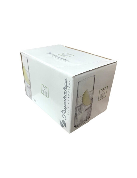 SET 6 VASO LARGO 360CC NOVA PASABAHCE SET 6 VASO LARGO 360CC NOVA PASABAHCE