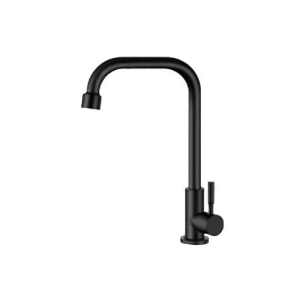 GRIFO PARA MESADA ACERO INOX. NEGRO GRIFO PARA MESADA ACERO INOX. NEGRO