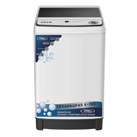 Lavarropas Dikler 10 KG X-100 gris Lavarropas Dikler 10 KG X-100 gris