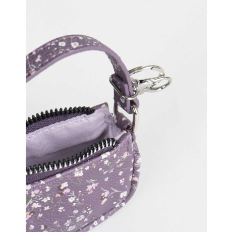 Monedero Formato Cartera Estampado Flores