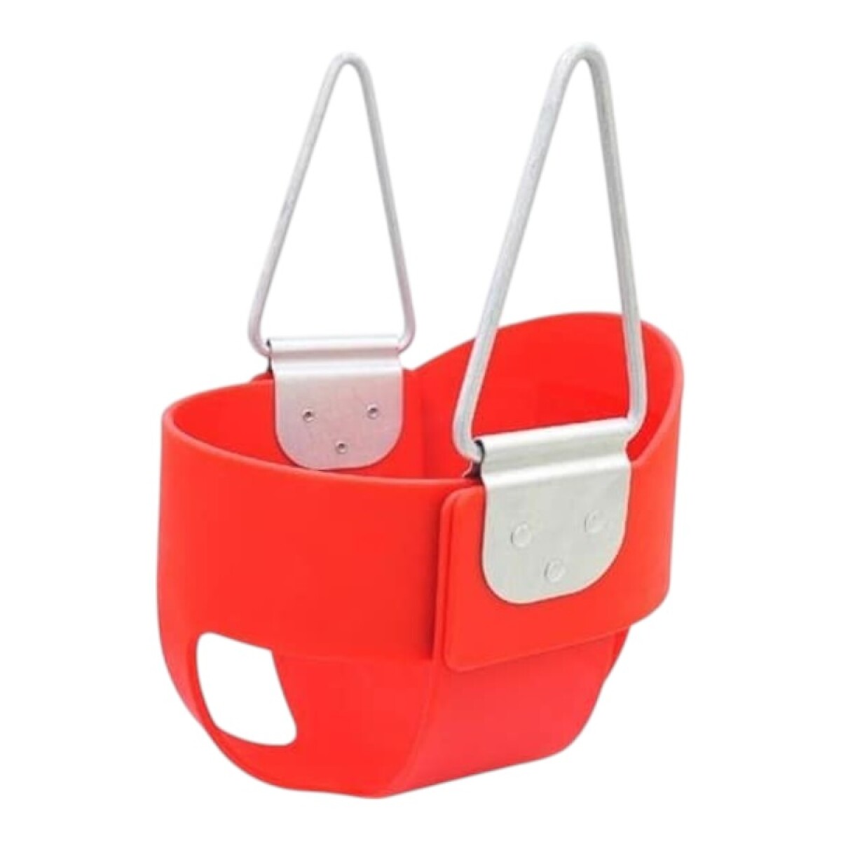 Hamaca bebé goma sin cadena - Rojo 