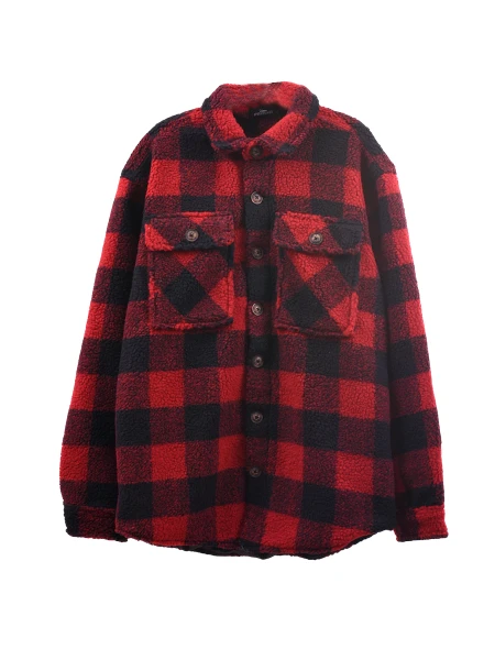 SOBRECAMISA NORUEGA ROJO