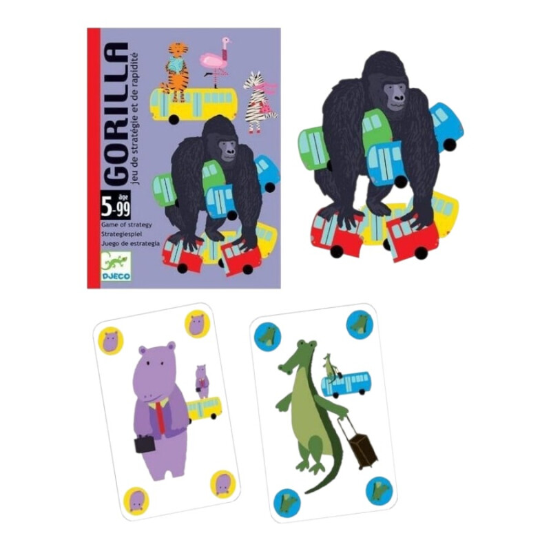 Juego de Cartas Gorila Djeco Juego de Cartas Gorila Djeco