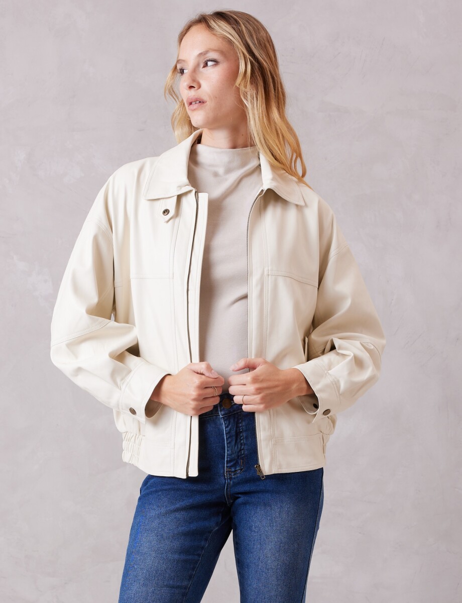 Camperita Bomber - Beige Claro 